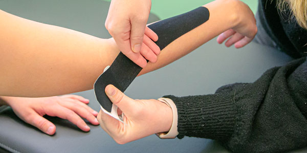 Kinesiotaping (Medical Taping Concept)